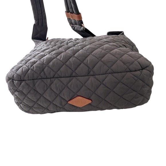 MZ Wallace Quilted Crossbody Bag in Taupe - Picture 6 of 16